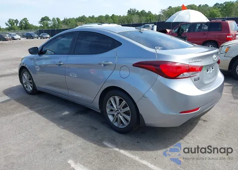 2016 Hyundai Elantra Se из США, поврежденный, VIN 5NPDH4AE1GH725356